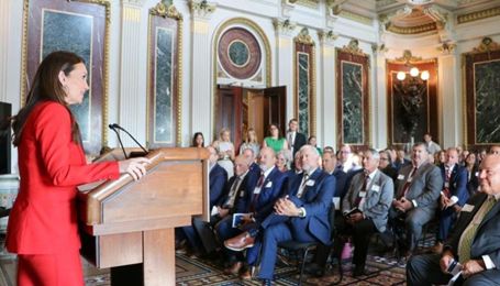 Montana Farm Bureau President Cyndi Johnson in Washington  Attends White House Meetings with cabinet members, agency leaders