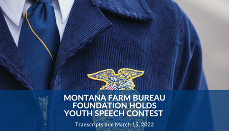 Montana Farm Bureau Foundation holds Youth Speech Contest
