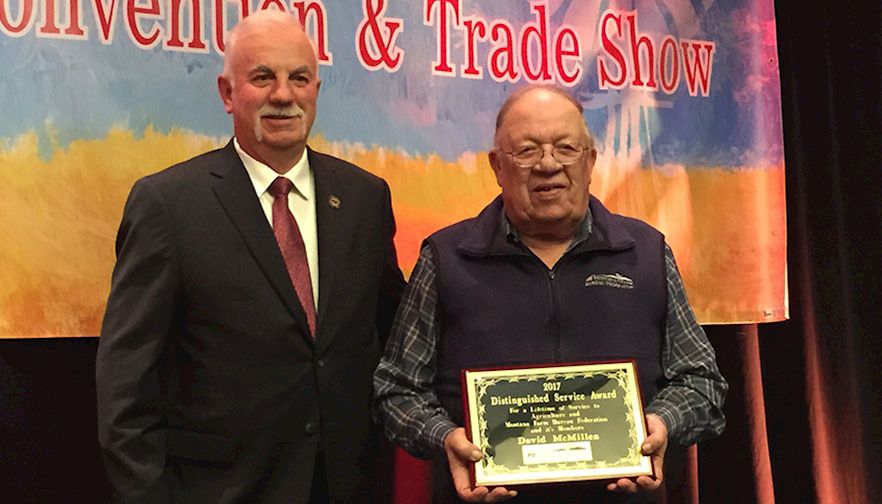 Sidney rancher receives Farm Bureau Distinguished Service Award