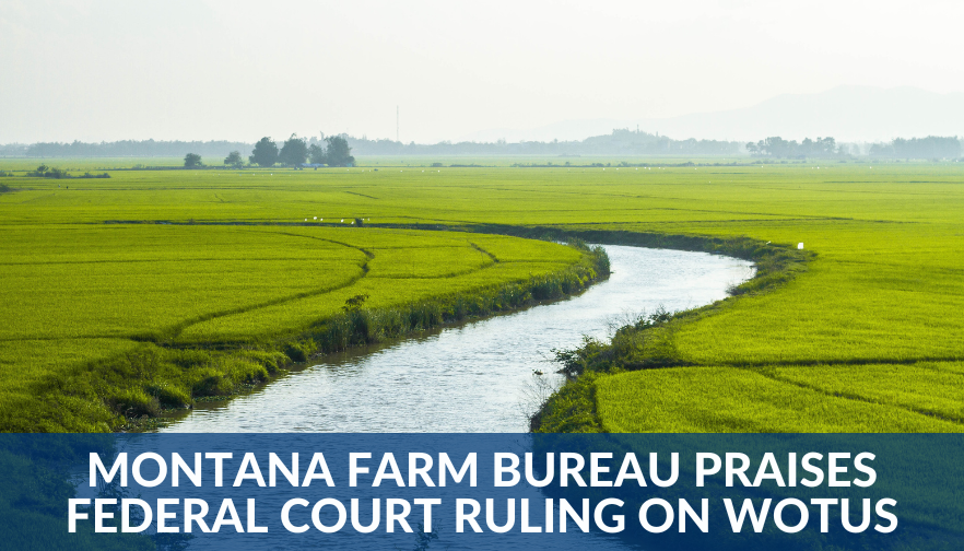 Montana Farm Bureau praises federal court ruling on WOTUS