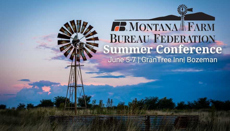 Montana Farm Bureau Summer Conference planned for June in Bozeman