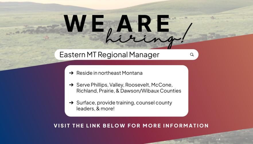 MFBF Eastern Regional Manager Position Opening