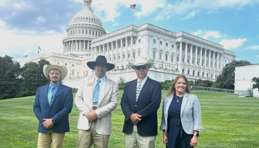 Montana Farm Bureau members cover priority issues in Washington; Visit with Congressional Delegation, White House offices, agencies