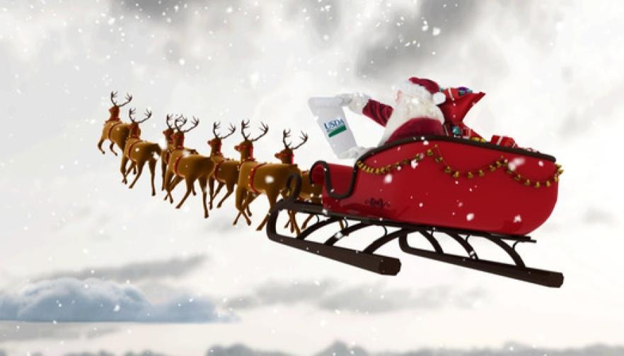 USDA Issues Permit for Santa’s Reindeer to Enter the United States