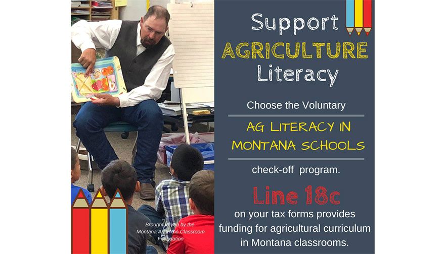 Support Ag Literacy on your tax form