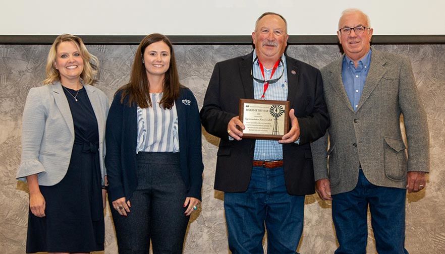Twin Bridges representative receives Farm Bureau Rookie of Year Award